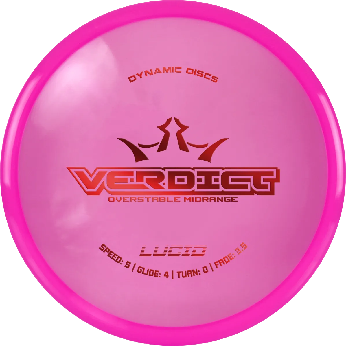 Dynamic Discs Lucid Verdict 20, Disc Tree