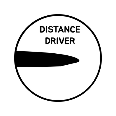Disc Golf Distance driver profile