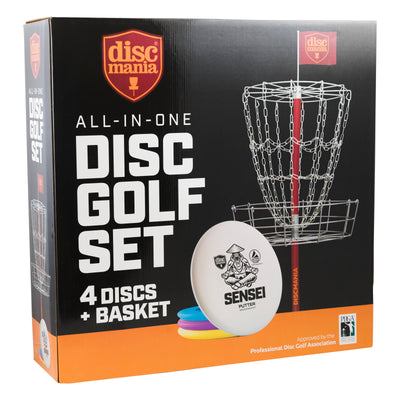 All in one disc golf set