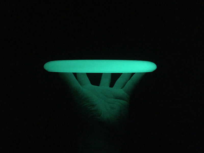 Glow in the dark disc golf discs