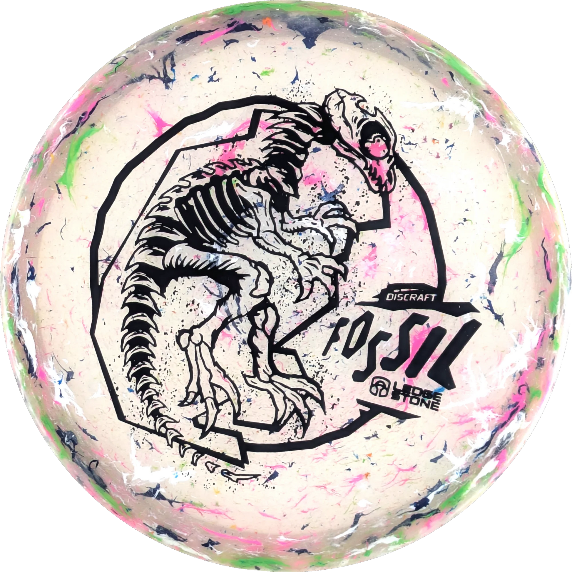 THE SKULL DISK DAMNGOOD!! × NATURE TONES Discraft Jawbreaker Z FLX 2026 Ledgestone Fossil – Disc Tree