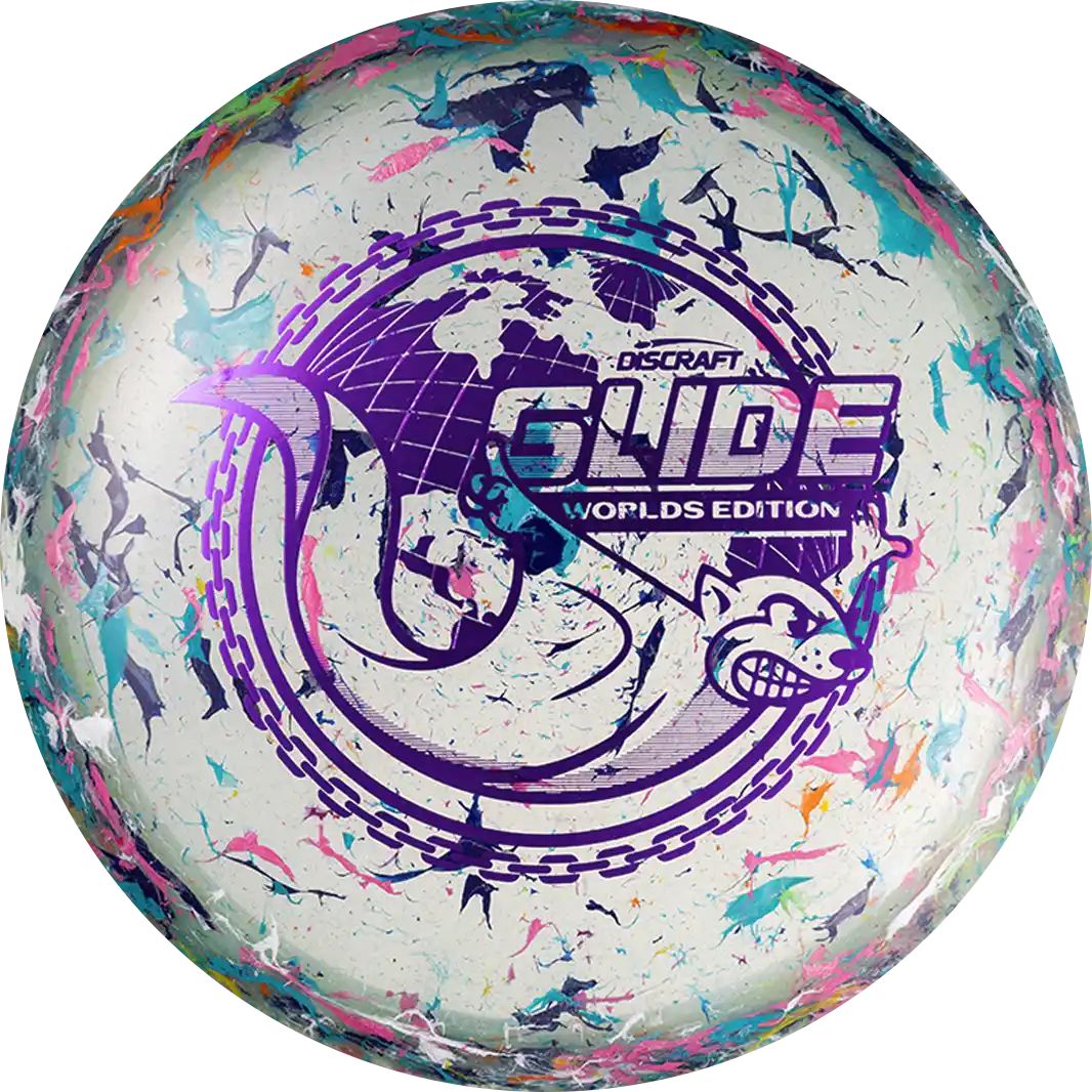 Discraft Jawbreaker Z FLX 2026 Worlds Around the World Glide