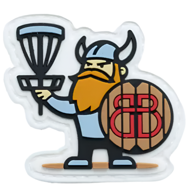 Disc Golf Viking Patch