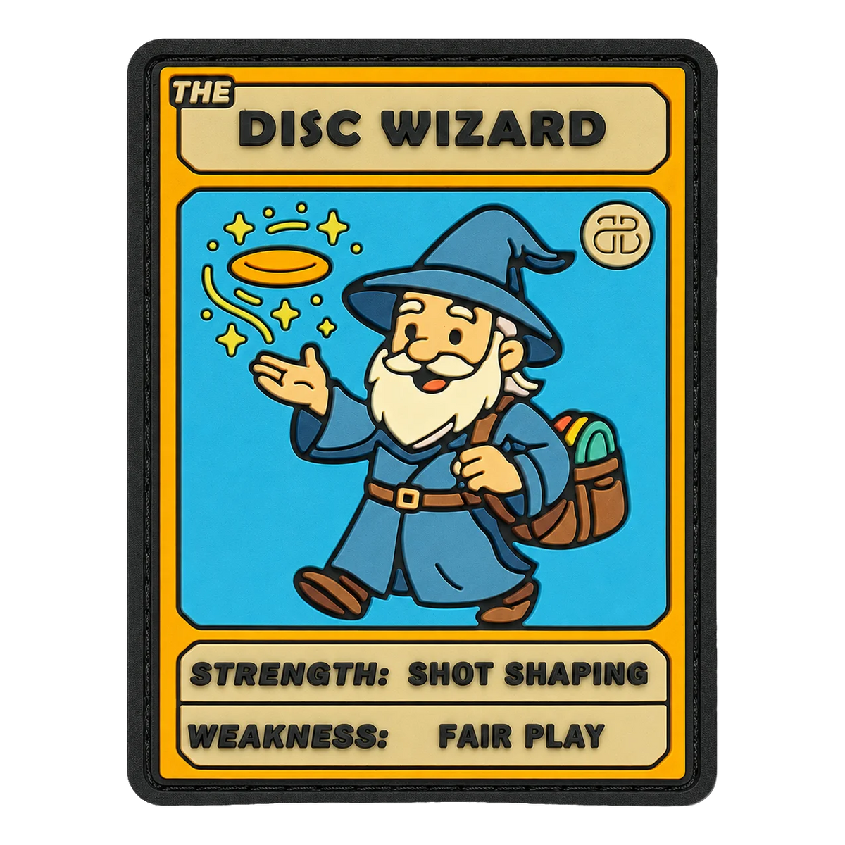 Wizard Back BounceBack Disc Wizard Character Patch – Disc Tree