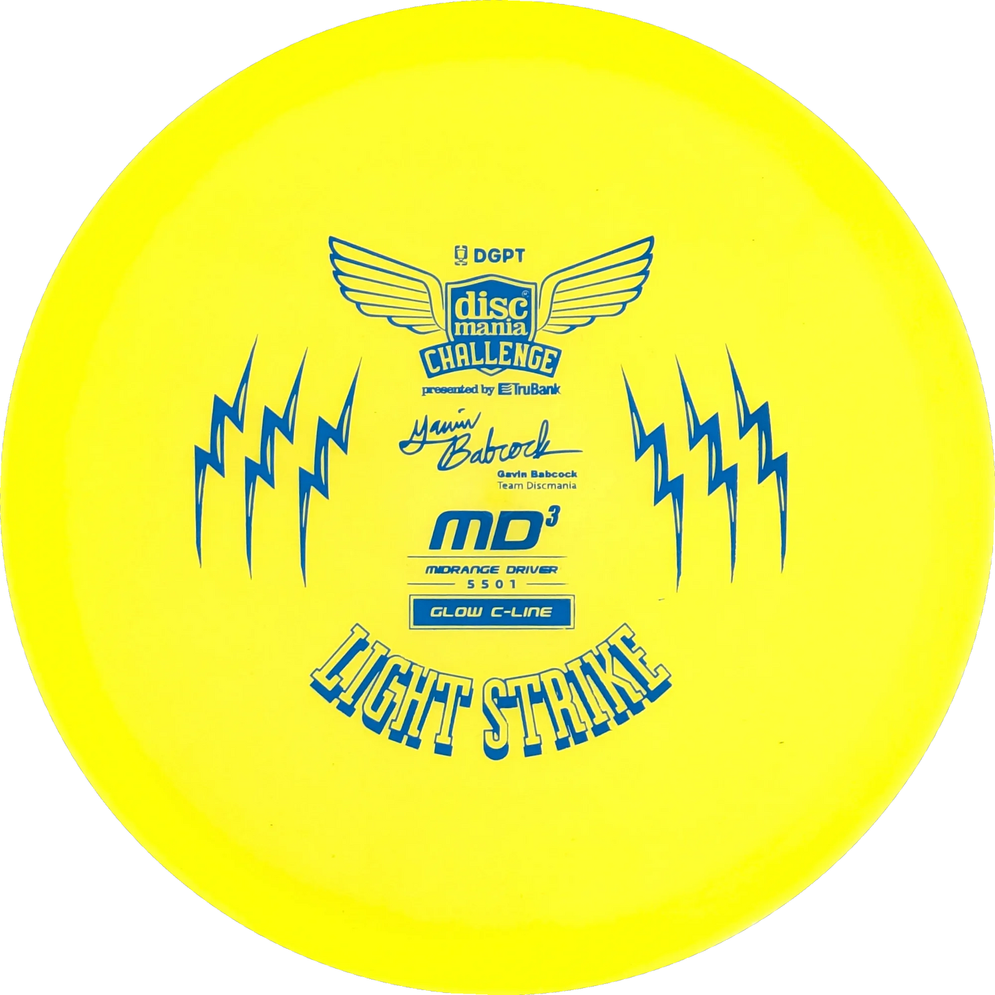C-line Glow 2026 Discmania Challenge MD3