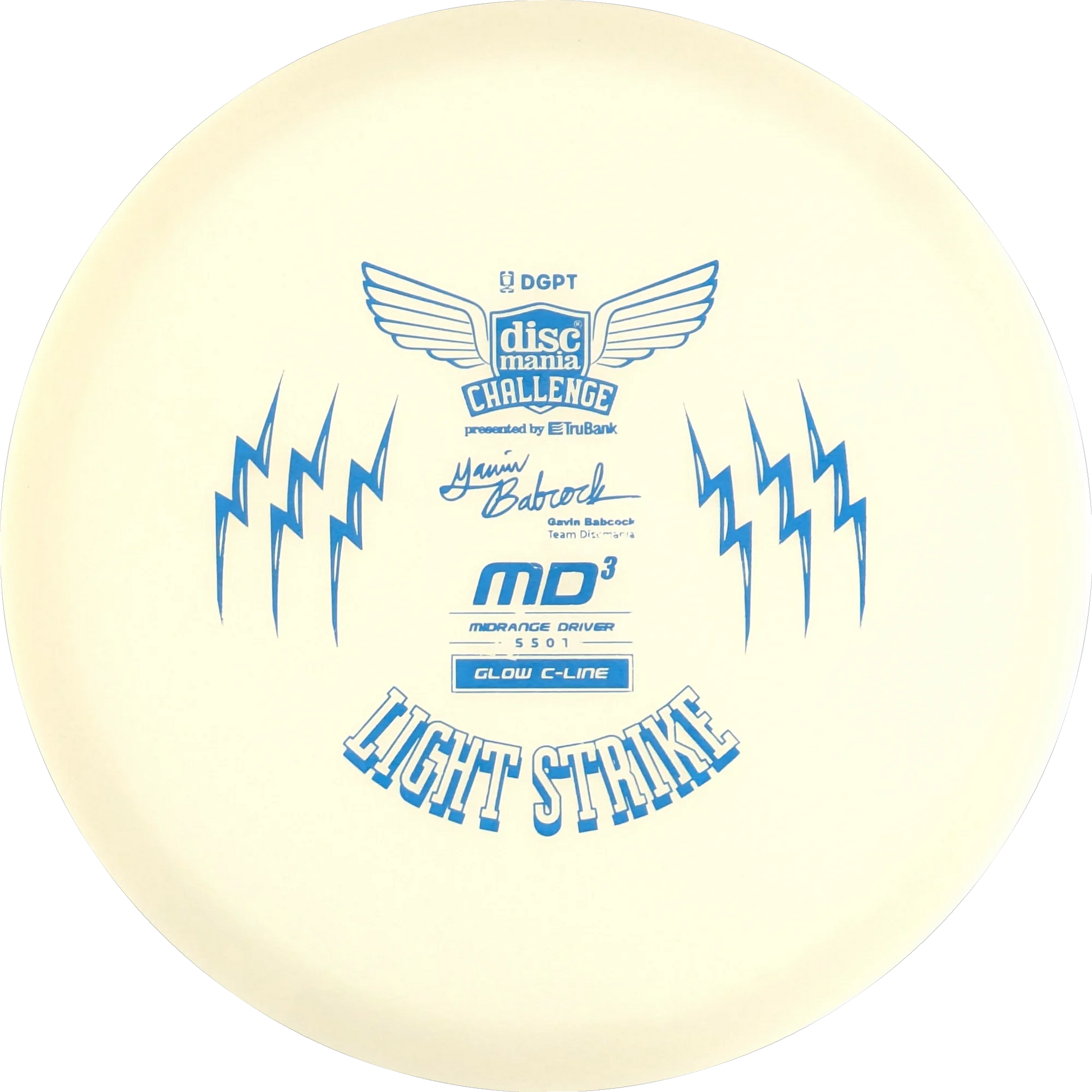 C-line Glow 2026 Discmania Challenge MD3