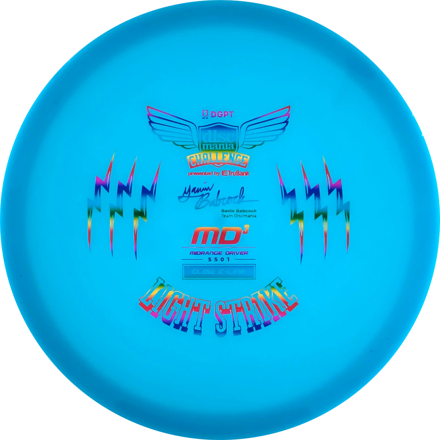 C-line Glow 2026 Discmania Challenge MD3