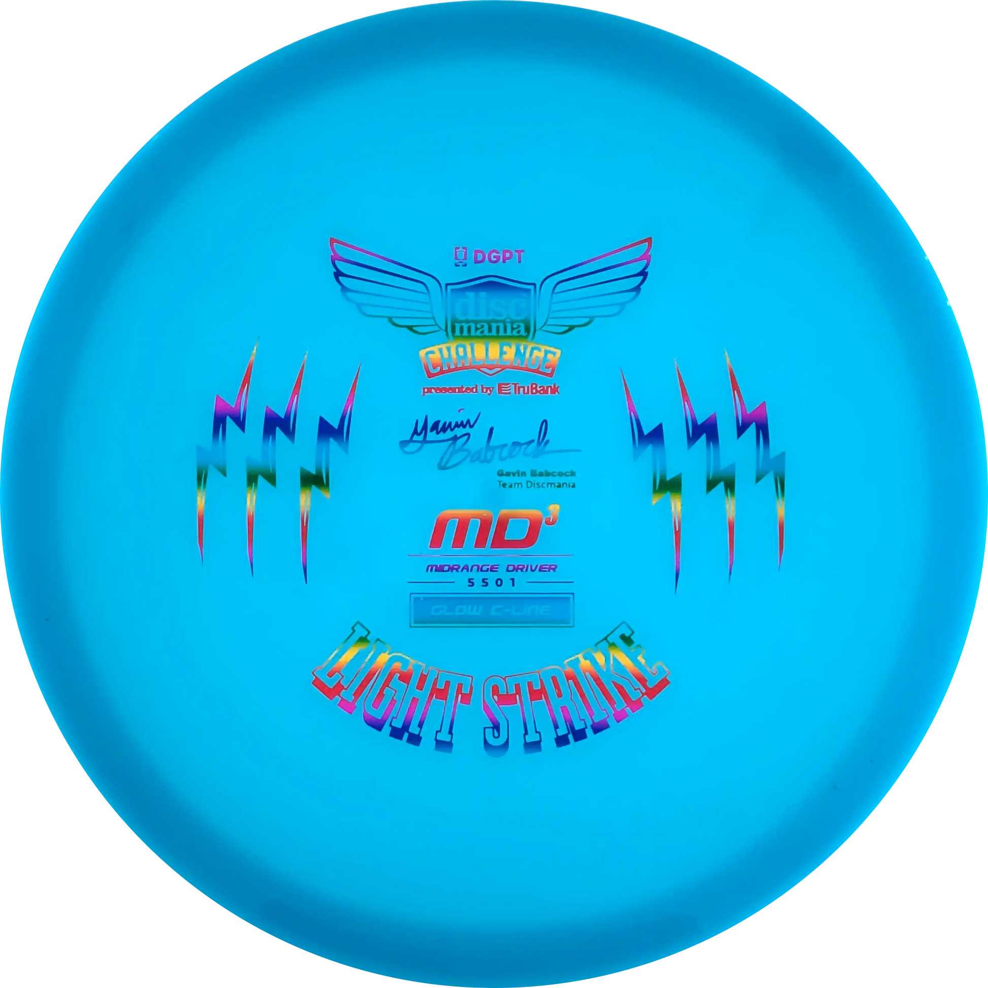C-line Glow 2026 Discmania Challenge MD3