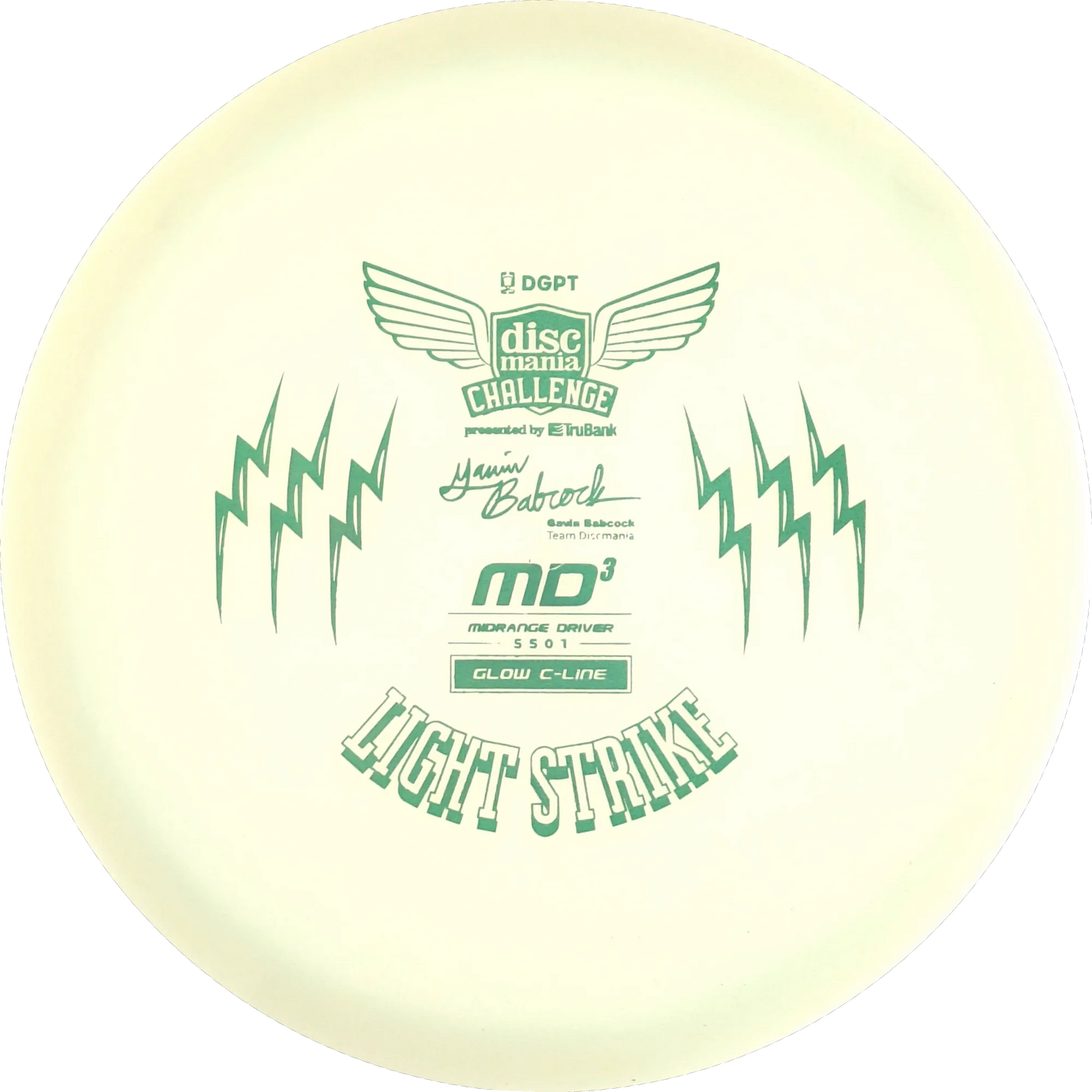 C-line Glow 2026 Discmania Challenge MD3