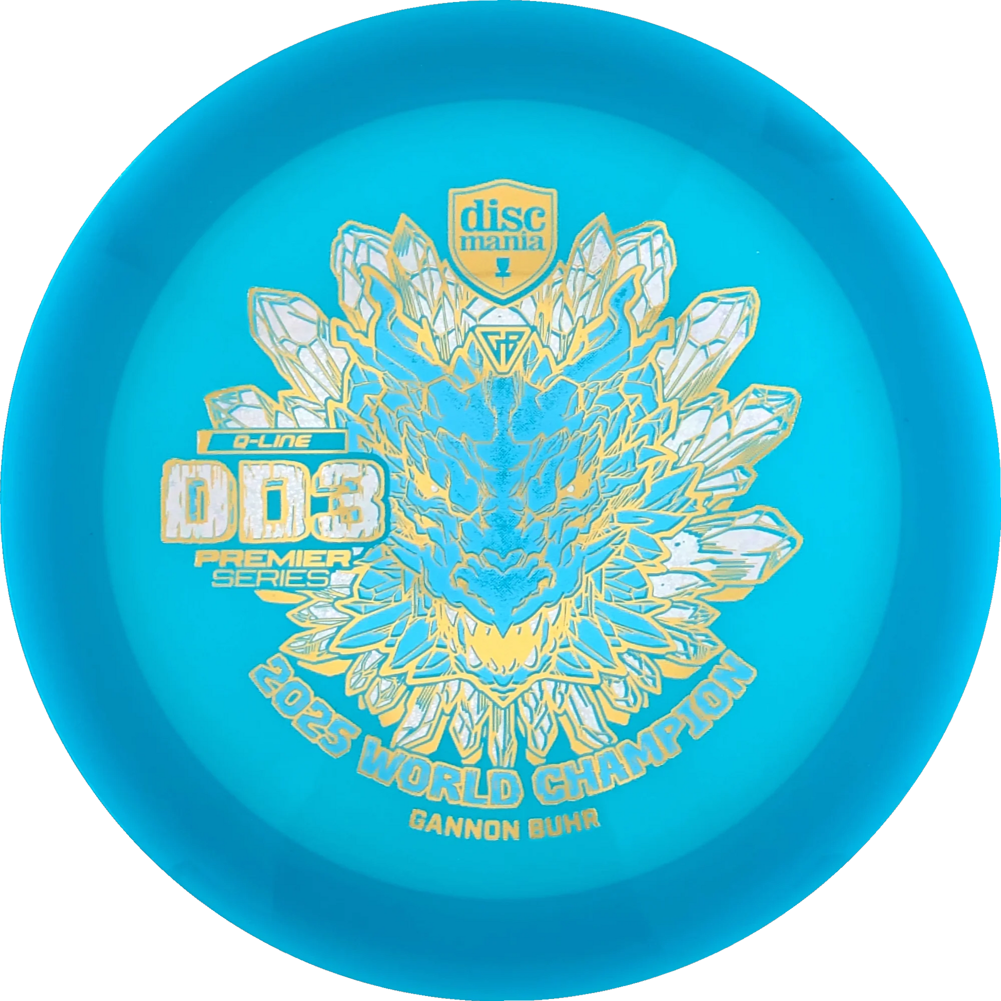 Discmania Q Line Premier 2025 Gannon Buhr World Champion DD3 Disc Tree discmania-q-line-premier-2025-gannon-buhr-world-champion-dd3-disc-tree