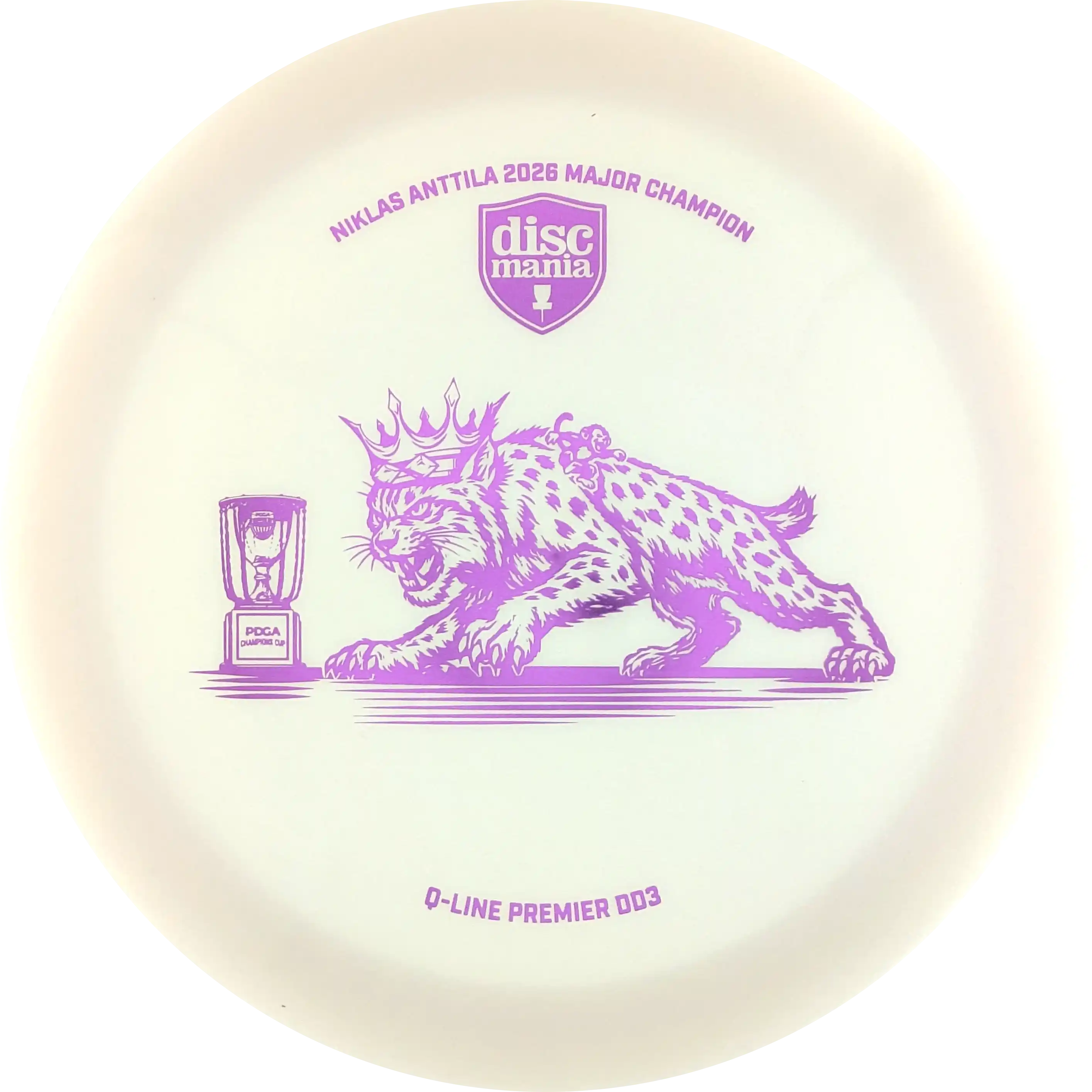 Discmania Q Line Premier 2025 Gannon Buhr World Champion DD3 Disc Tree Discmania Q Line Premier 2025 Gannon Buhr World Champion DD3 Disc Tree