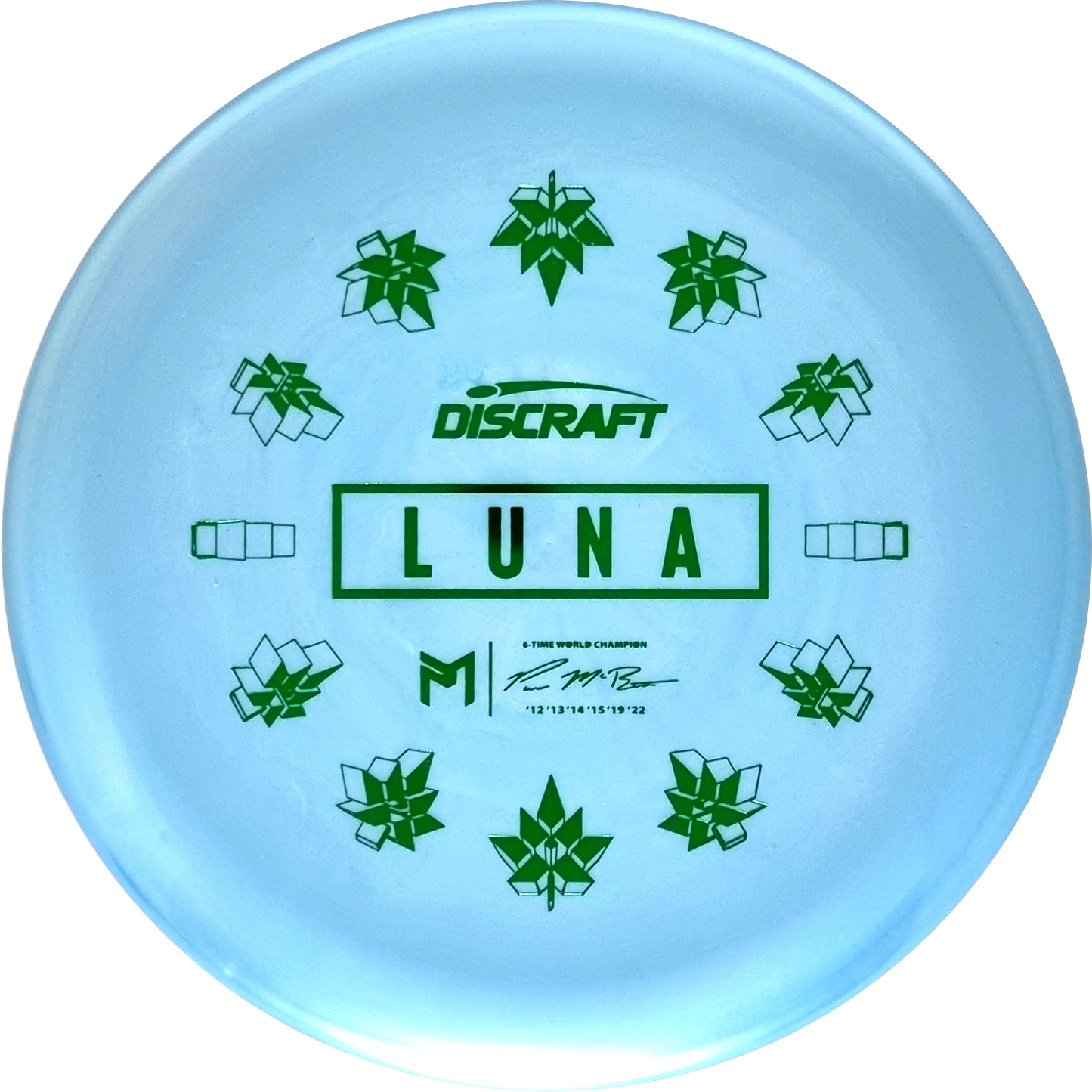 Big Z Line 2024 PDGA Worlds X McBeth Collab Luna
