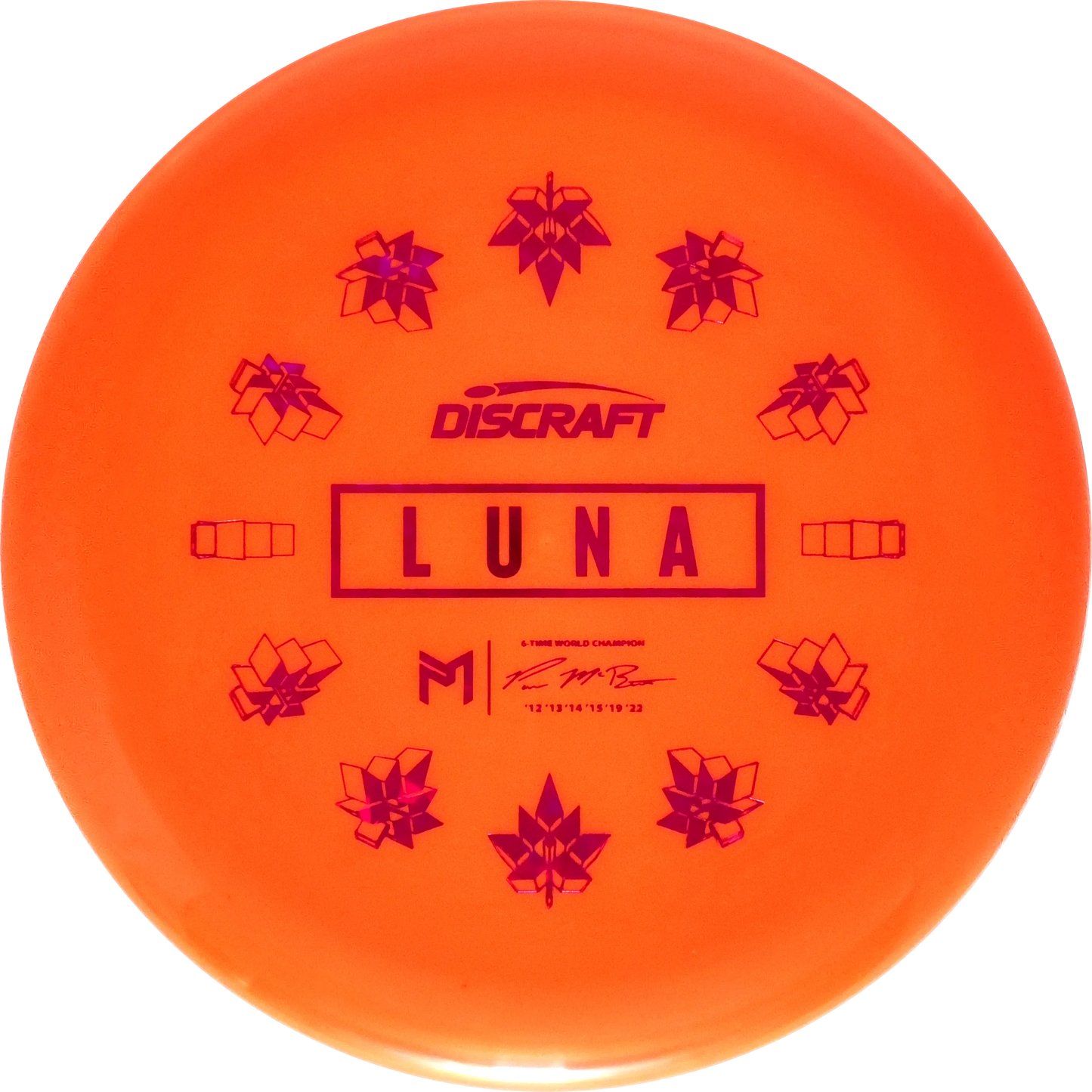 Big Z Line 2024 PDGA Worlds X McBeth Collab Luna