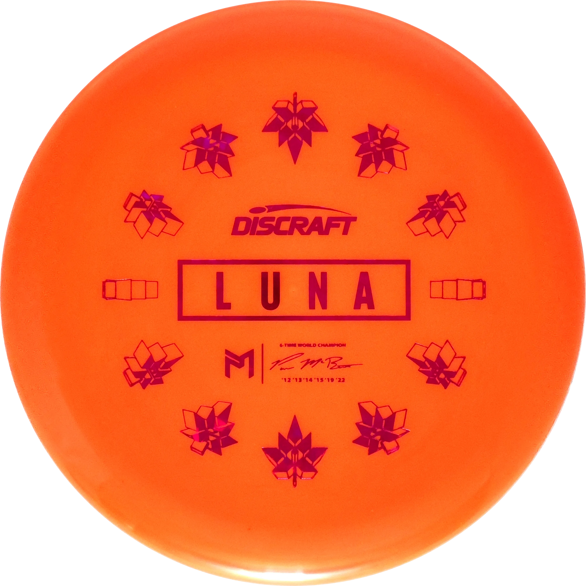Big Z Line 2024 PDGA Worlds X McBeth Collab Luna