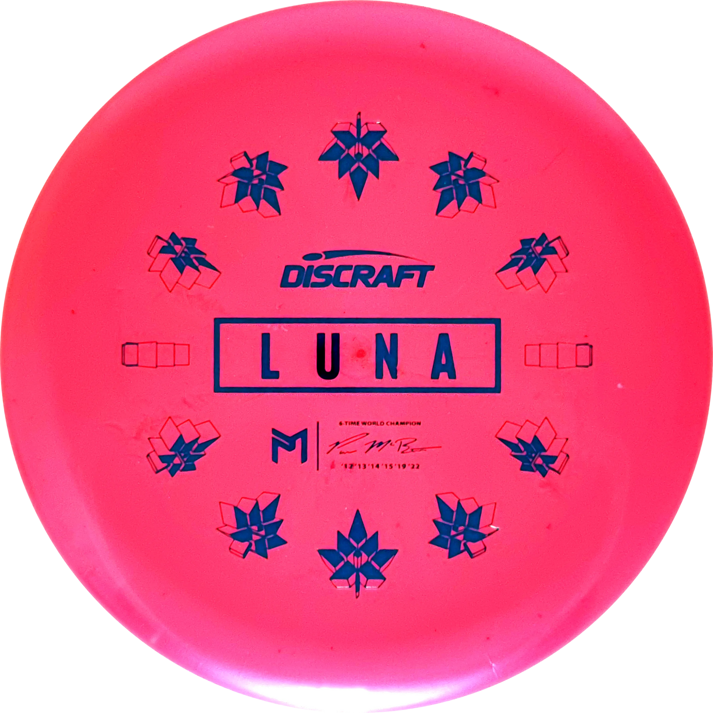 Big Z Line 2024 PDGA Worlds X McBeth Collab Luna