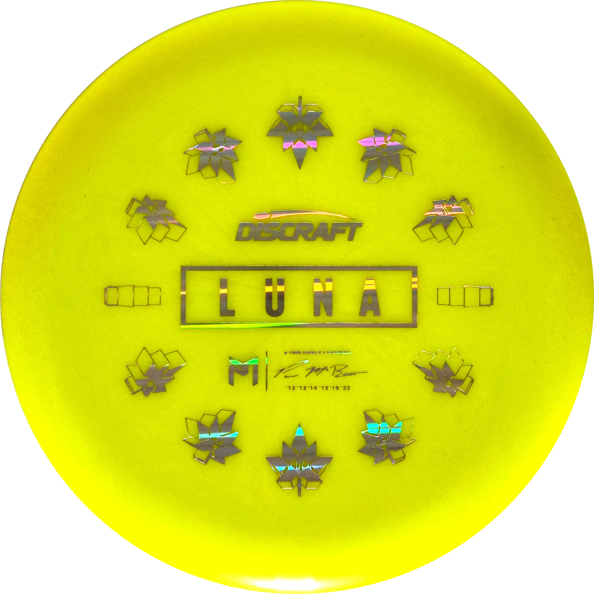 Big Z Line 2024 PDGA Worlds X McBeth Collab Luna