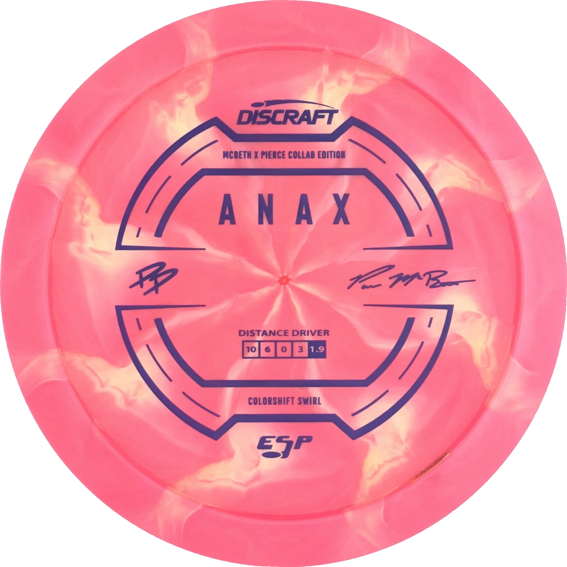 ESP Colorshift Swirl 2025 Paige Pierce & Paul Mcbeth Collab Anax