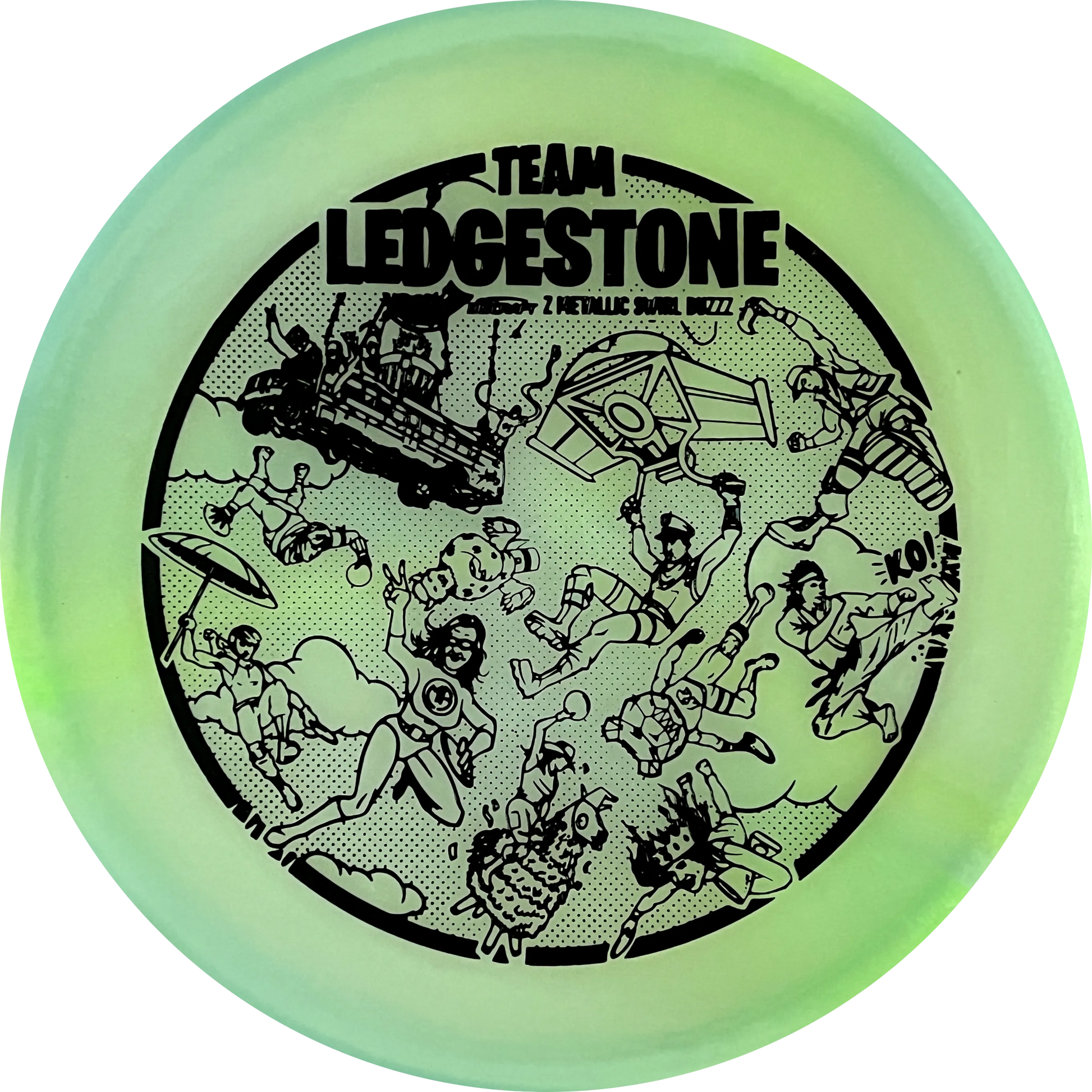 Fortnite Z Swirl Metallic 2023 Team Ledgestone Buzzz