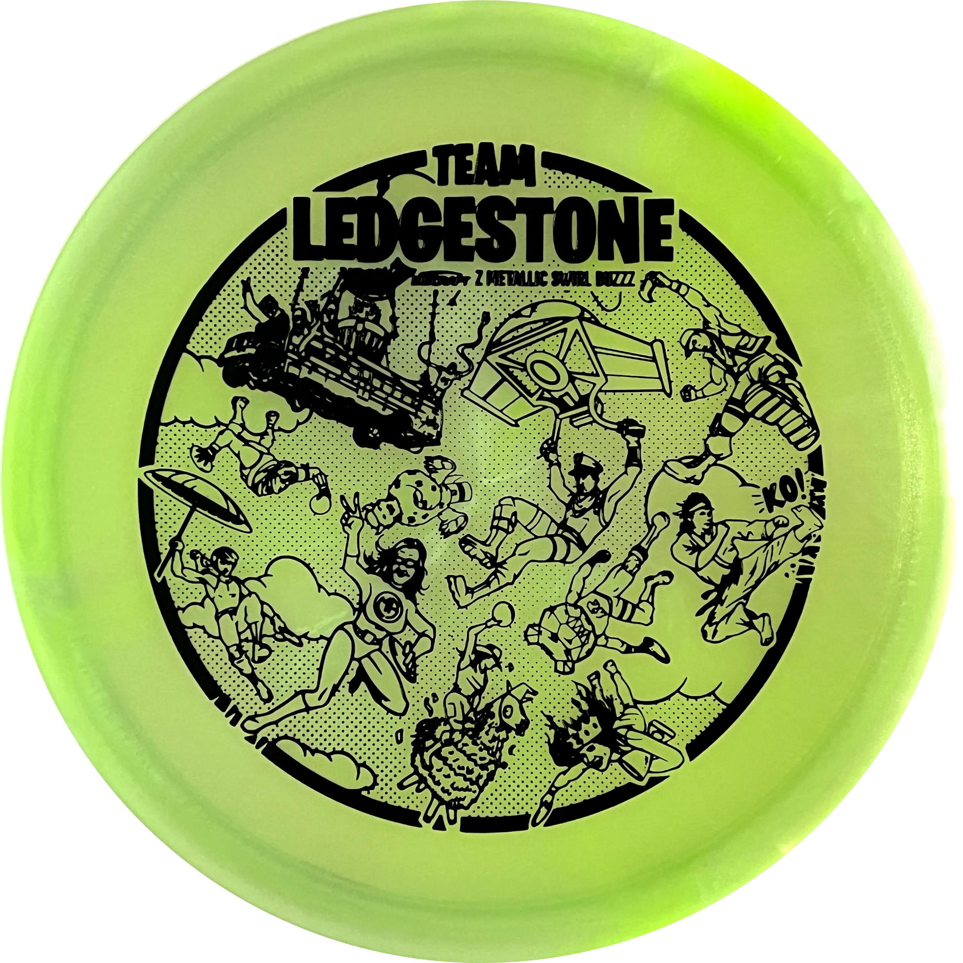 Fortnite Z Swirl Metallic 2023 Team Ledgestone Buzzz