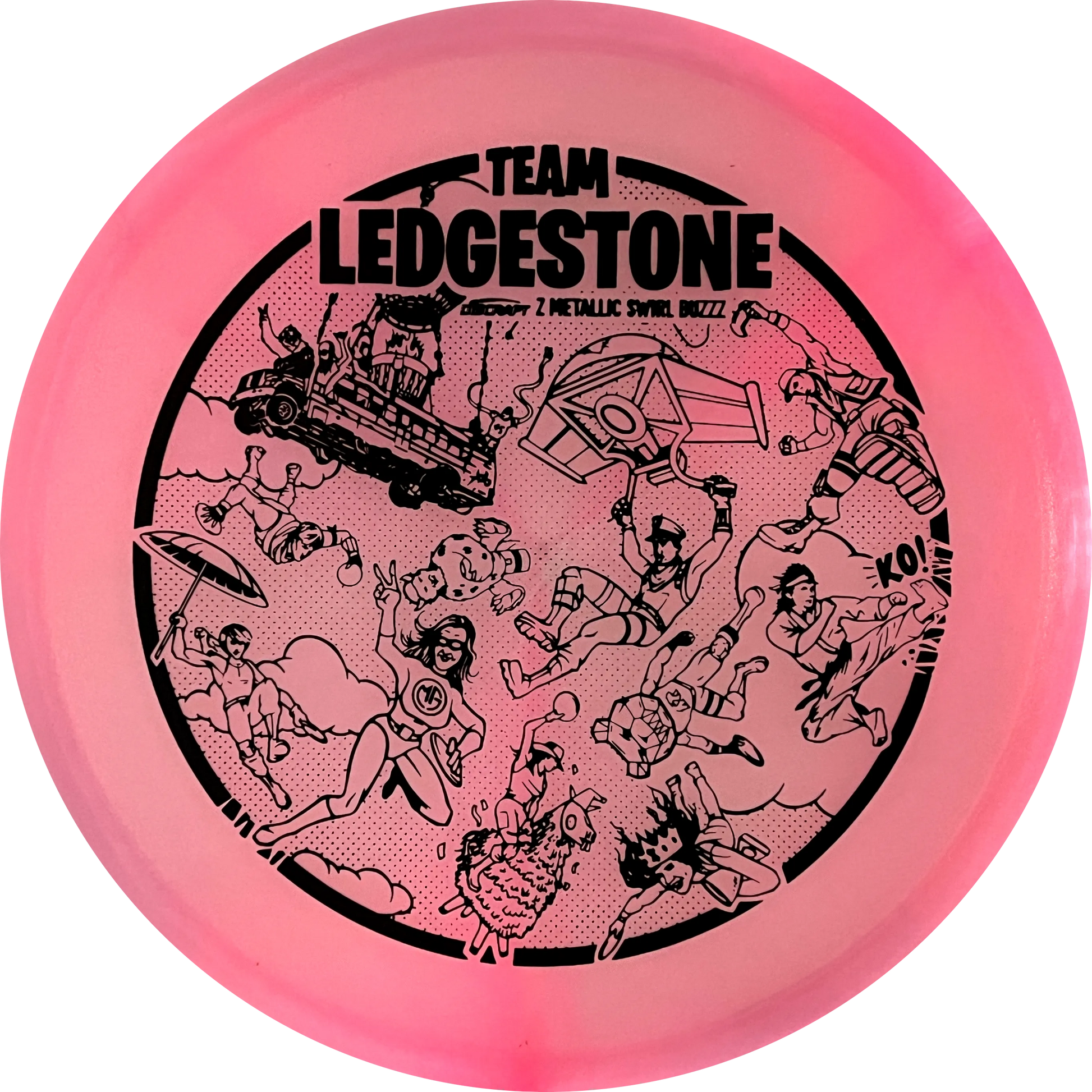 Fortnite Z Swirl Metallic 2023 Team Ledgestone Buzzz
