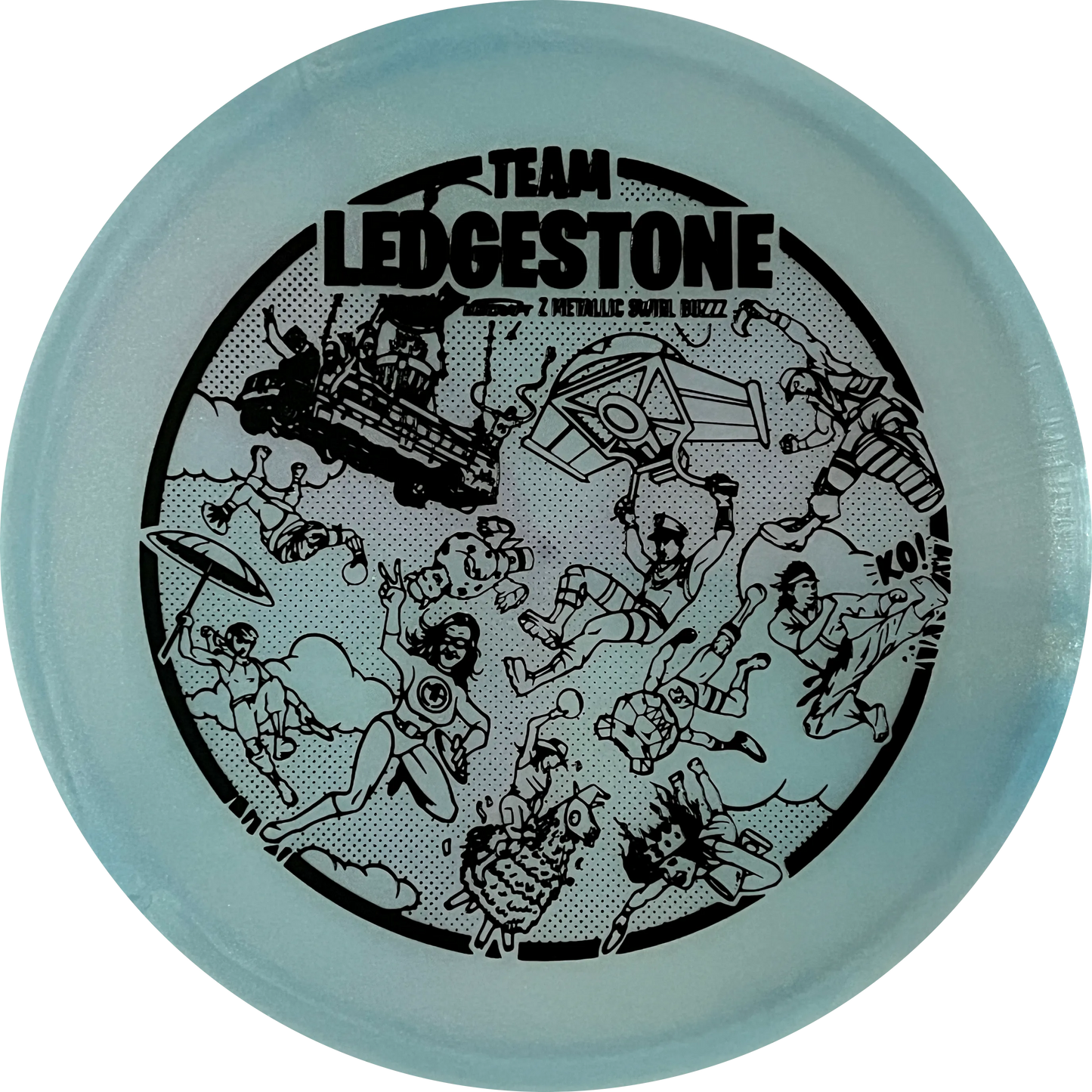 Fortnite Z Swirl Metallic 2023 Team Ledgestone Buzzz