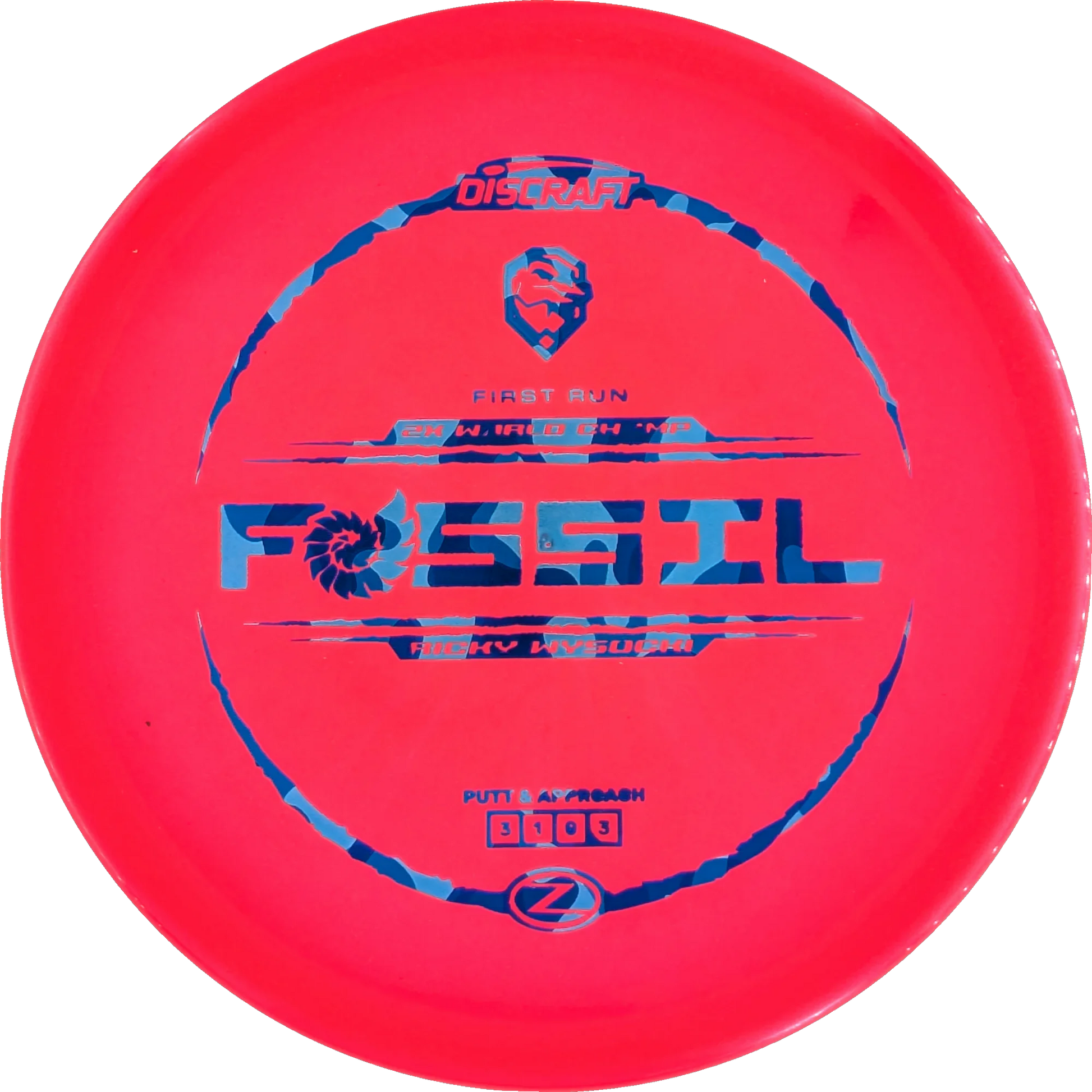Discraft Z-Line Ricky Wysocki Fossil First Run – Disc Tree