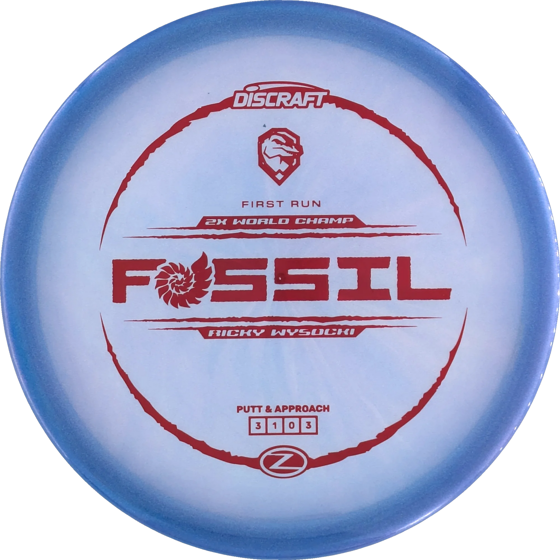 Discraft Z-Line Ricky Wysocki Fossil First Run – Disc Tree
