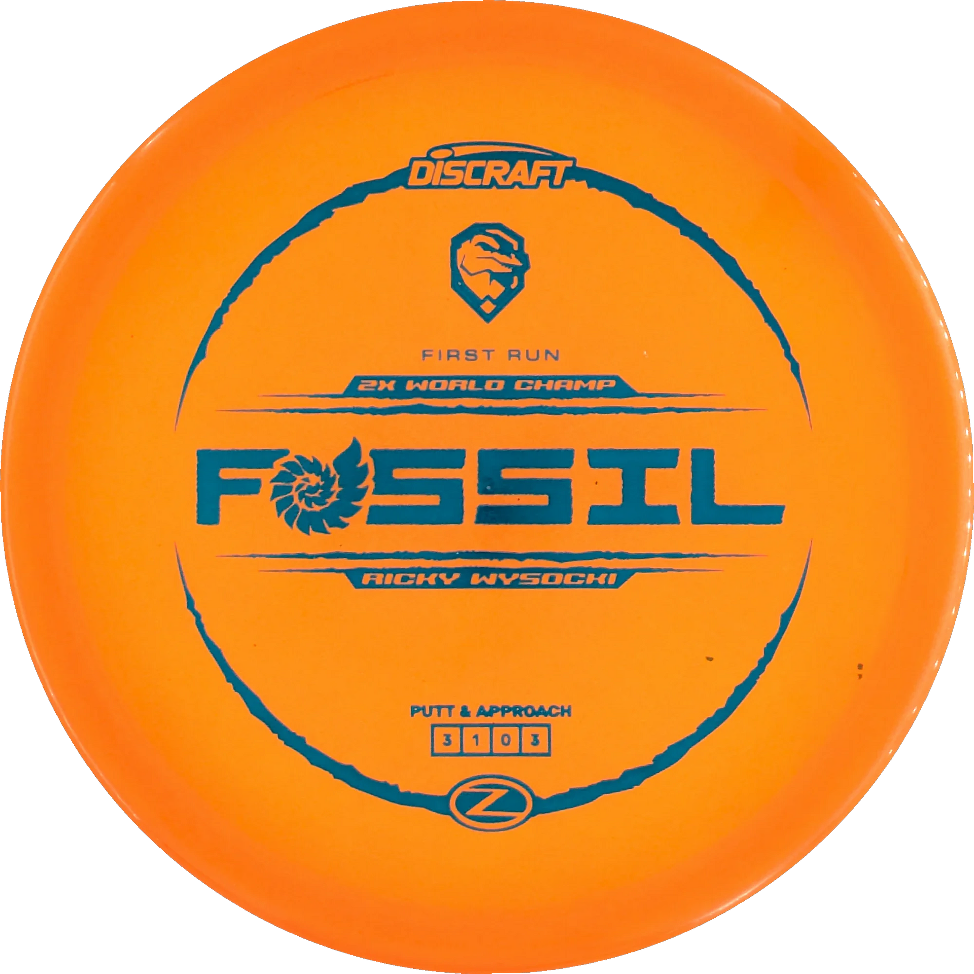 Discraft Z-Line Ricky Wysocki Fossil First Run – Disc Tree