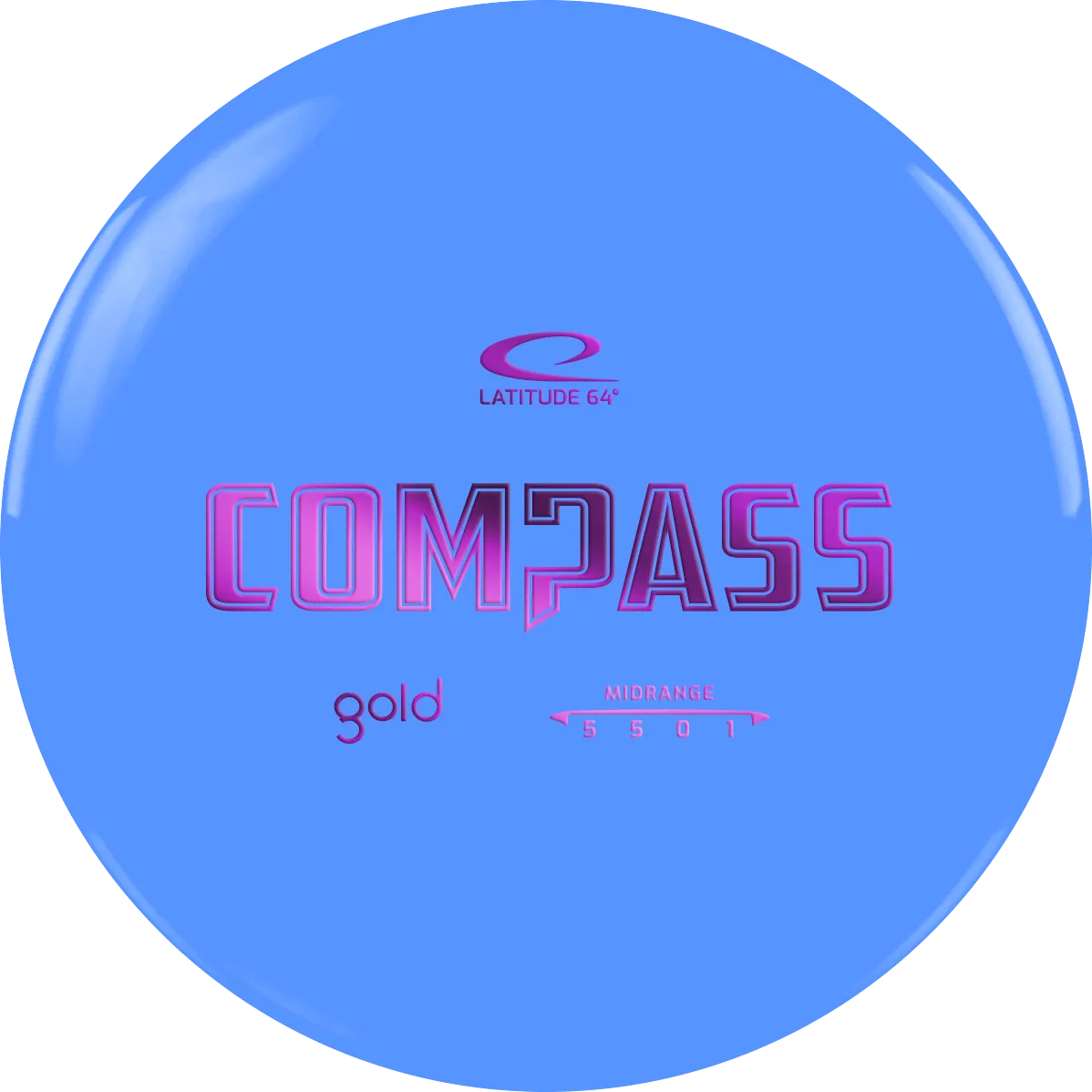 Latitude 64 Gold Compass – Disc Tree