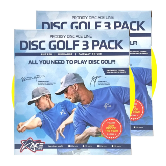 Package deal on disc golf starter set