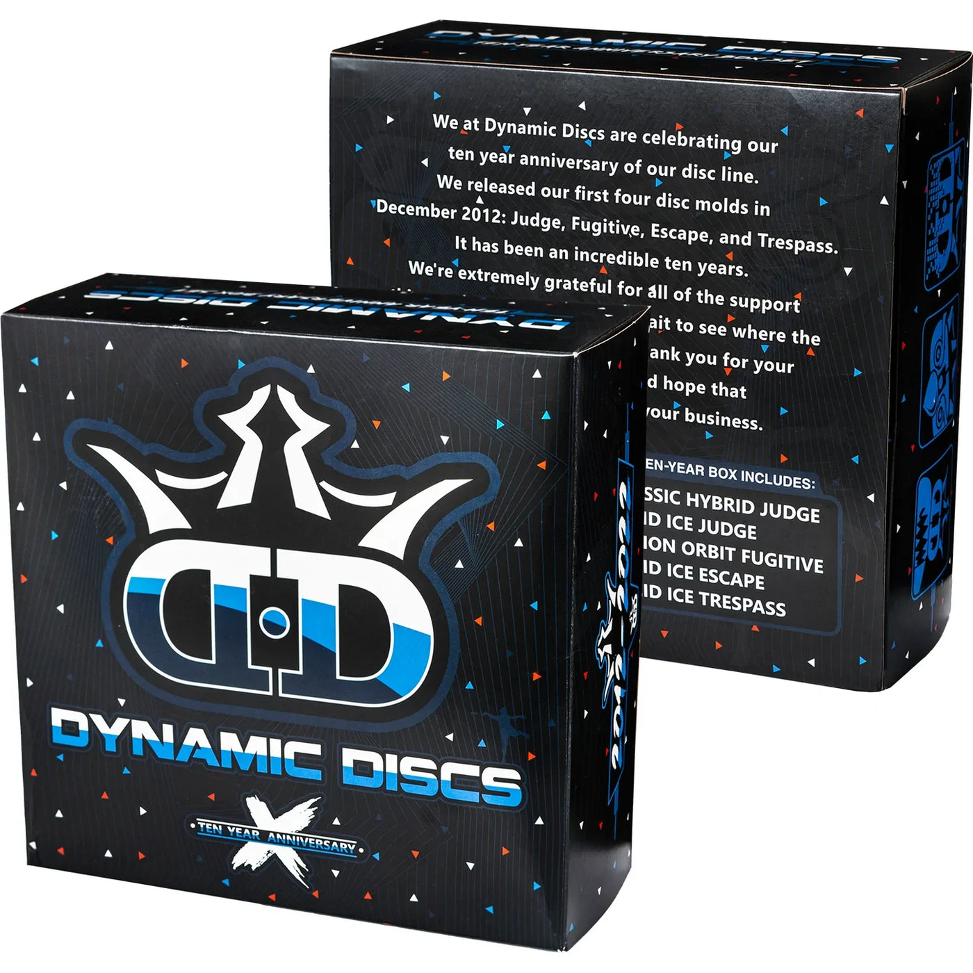 Dynamic Discs 10 Year Anniversary Box